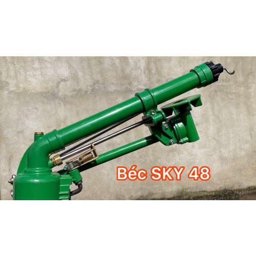 Béc SKY 48 - Béc chạy bánh răng bán kính 43 mét chuyên tưới cà phê, hồ tiêu